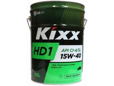 Моторное масло Kixx HD1 15W-40 20 л