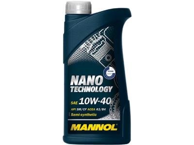 Моторное масло Mannol Nano Technology 10W-40 1 л