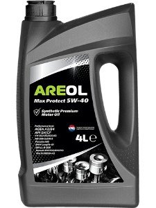 Моторное масло AREOL Max Protect 5W-40 4 л