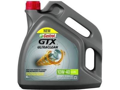 Моторное масло Castrol GTX Ultraclean 10W-40 4 л