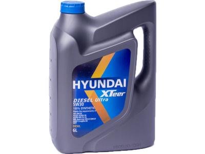 Моторное масло HYUNDAI XTeer Diesel Ultra 5W-30 6 л