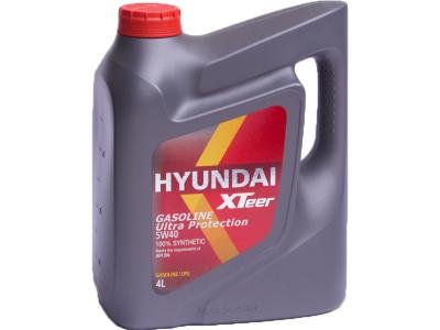 Моторное масло HYUNDAI XTeer Gasoline Ultra Protection 5W-40 4 л