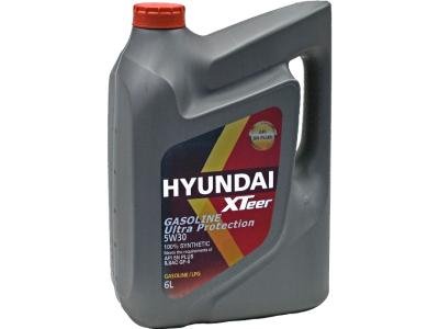 Моторное масло HYUNDAI XTeer Gasoline Ultra Protection 5W-30 6 л