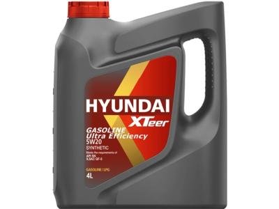 Моторное масло HYUNDAI XTeer Gasoline Ultra Efficiency 5W-20 4 л