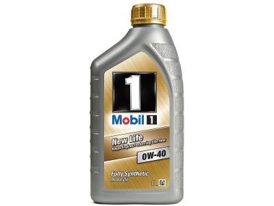 Моторное масло MOBIL 1 New Life 0W-40 1 л