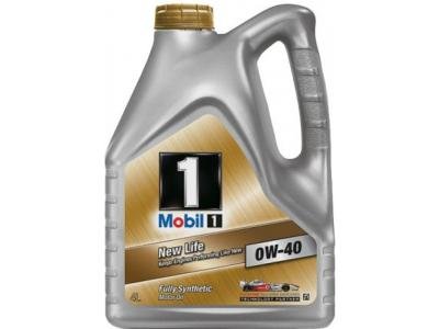 Моторное масло MOBIL 1 New Life 0W-40 4л