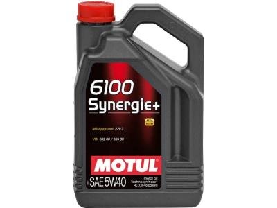 Моторное масло Motul 6100 Synergie 5W40 4 л