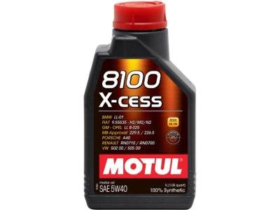 Моторное масло Motul 8100 X-Cess 5W-40 1 л