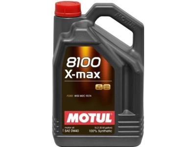 Моторное масло Motul 8100 X-max 0W-40 5 л