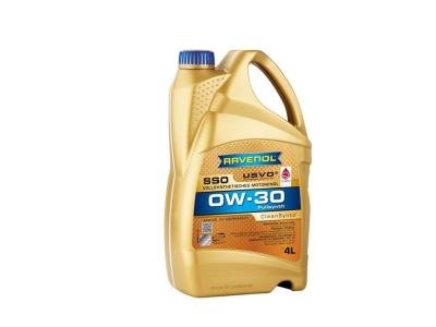 Моторное масло RAVENOL SSO 0W-30 4 л