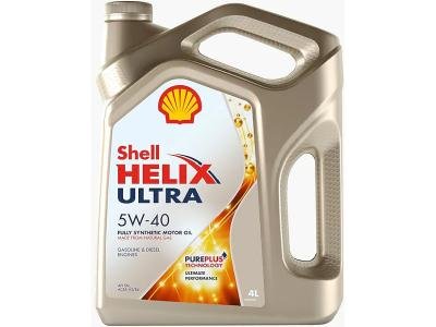 Моторное масло SHELL Helix Ultra 5W-40 4 л