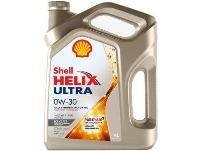 Моторное масло SHELL Helix Ultra ECT 0W-30 4 л