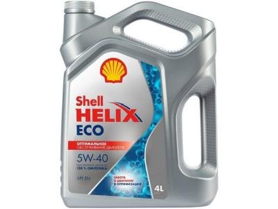 Моторное масло SHELL Helix Eco 5W-40 4 л