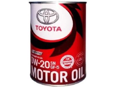 Моторное масло TOYOTA Motor Oil SN 0W-20 1 л