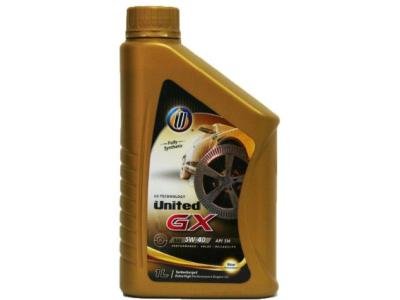 Моторное масло United Oil GX 5W40 GF-5 1 л