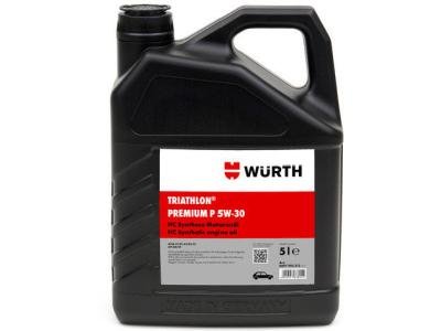 Моторное масло Wurth Premium-P 5W30 5 л