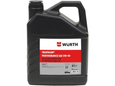 Моторное масло Wurth Perfomance 5W-40 5 л