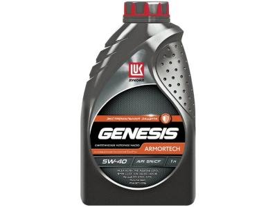 Моторное масло ЛУКОЙЛ Genesis Armortech 5W-40 1 л