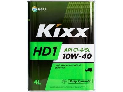 Моторное масло Kixx HD1 10W-40 4 л