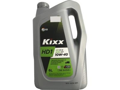 Моторное масло Kixx HD1 10W-40 6 л