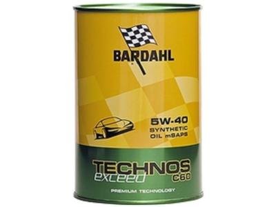 Моторное масло Bardahl Technos C60 Exceed 5W-40 1 л