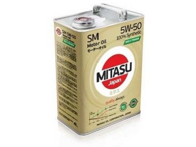 Моторное масло Mitasu MJ-M13 Moly-Trimer SM 5W-50 4 л