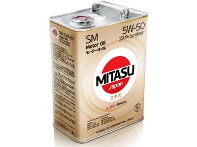 Моторное масло Mitasu MJ-113 SM 5W50 4 л