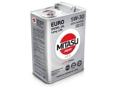 Моторное масло Mitasu MJ-210 Euro Diesel LL 5W-30 4 л