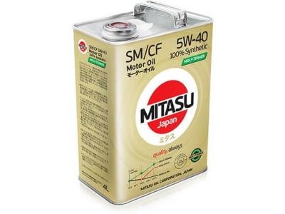 Моторное масло Mitasu MJ-M12 Moly-Trimer SM/CF 5W-40 4 л