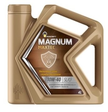 Моторное масло Роснефть Magnum Maxtec 10W-40 4 л