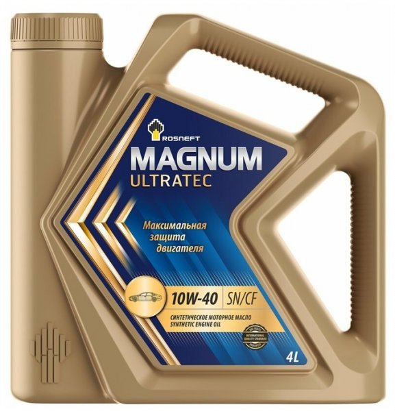 Моторное масло Роснефть Magnum Ultratec 10W-40 4 л