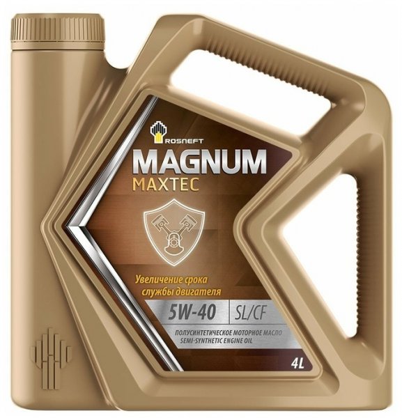 Моторное масло Роснефть Magnum Maxtec 5W-40 4 л