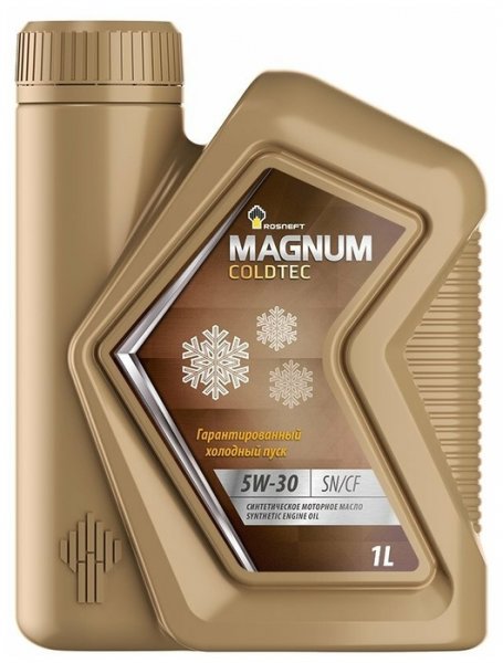 Моторное масло Роснефть Magnum Coldtec 5W-30 1 л