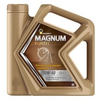 Моторное масло Роснефть Magnum Runtec 10W-40 4 л