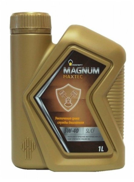 Моторное масло Роснефть Magnum Maxtec 5W-40 1 л