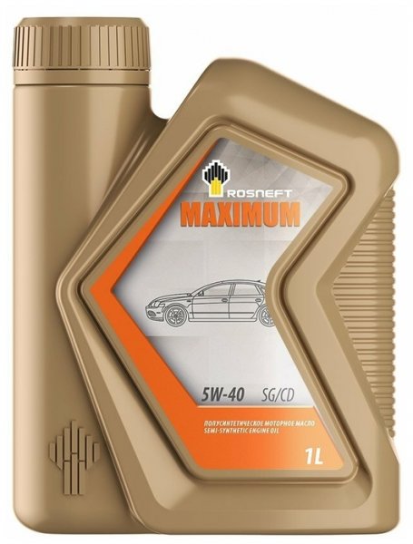 Моторное масло Роснефть Maximum 5W-40 SG/CD 1 л