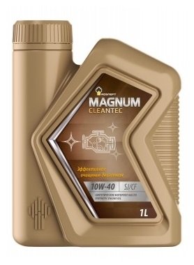 Моторное масло Роснефть Magnum Cleantec 10W-40 1 л