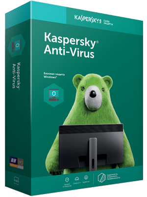 Антивирус Kaspersky Anti-Virus на 2 устройства, 1 год