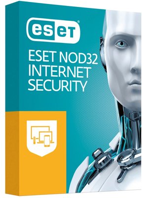 Антивирус ESET NOD32 Internet Security на 5 устройств,  1 год