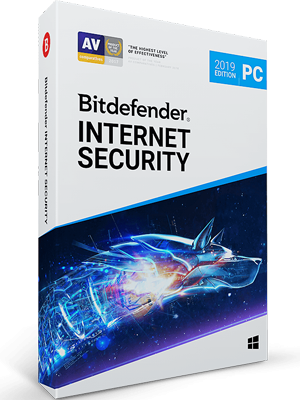 Антивирус Bitdefender Internet Security 3 ПК на 1 год