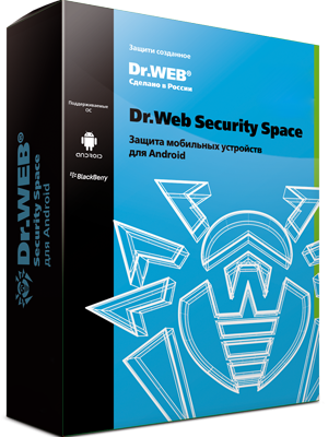 Антивирус Dr.Web Mobile Security на 1 устр. - 6 мес.