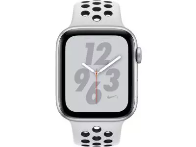 Смарт-часы Apple Watch Series 4 44mm with Nike Sport Band Pure Platinum