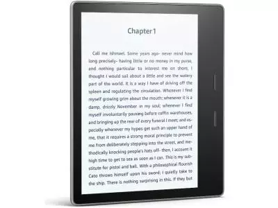 Электронная книга Amazon Kindle Oasis 2017 8 GB черный-серый