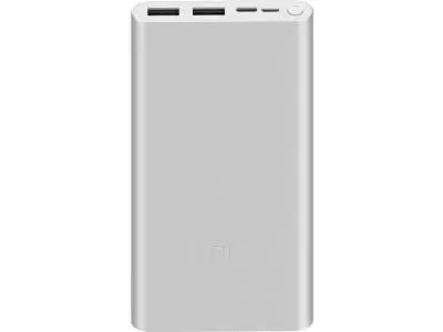 Внешний аккумулятор Xiaomi Mi Power Bank 3 10000 PLM13ZM серебристый