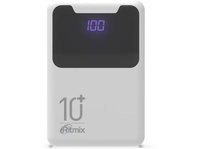 Внешний аккумулятор Ritmix RPB-10005 белый
