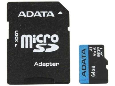 Карта памяти ADATA AUSDH64GUICL10A1 64 GB