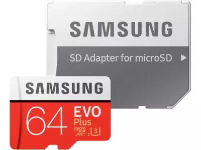 Карта памяти Samsung EVO Plus MB-MC64GA/RU