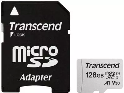 Карта памяти Transcend TS128GUSD300S-A 128Gb