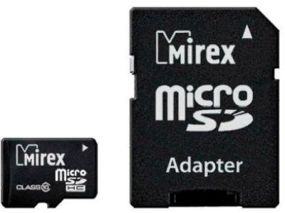 Карта памяти Mirex MicroSDHC 13613-AD10SD04 4Gb
