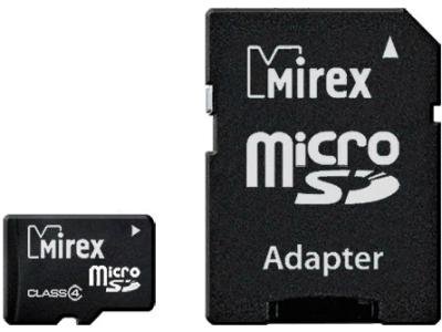 Карта памяти Mirex MicroSD 13613-ADTMSD04 4Gb